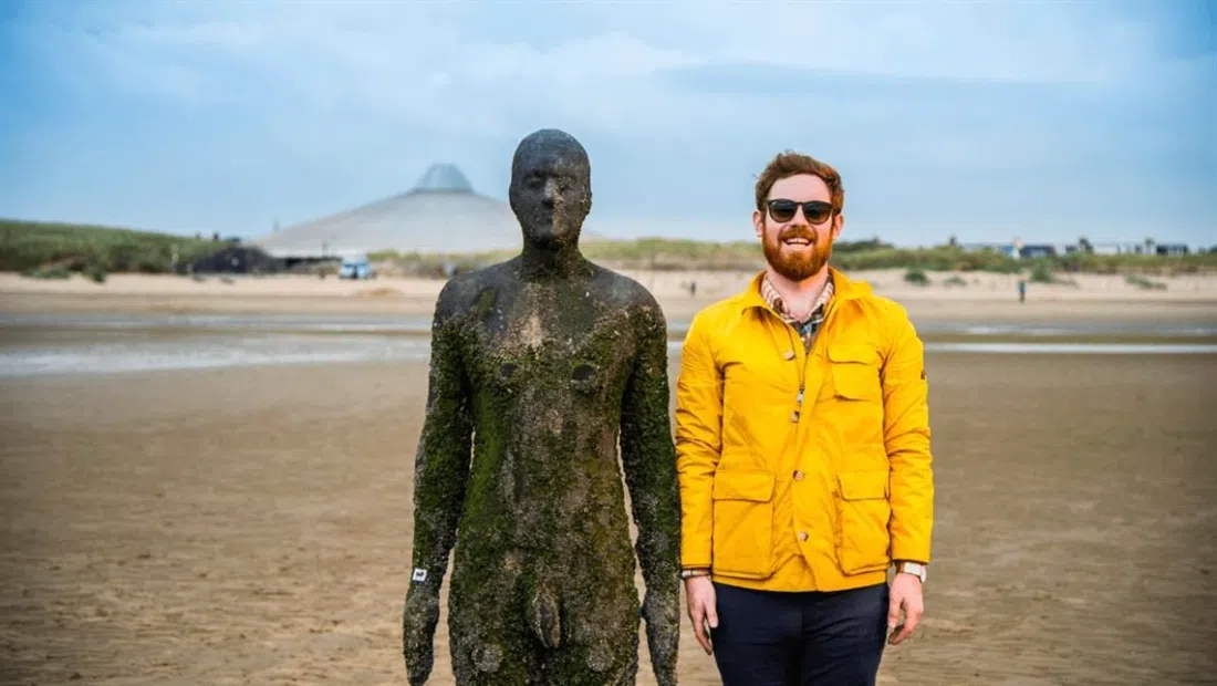 Crosby Beach — Another Place de Antony Gormley, Liverpool