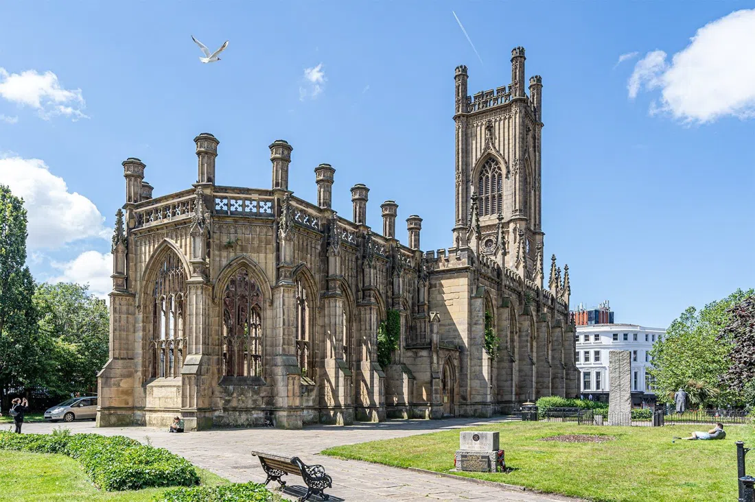 St Luke's 'Bombed Out' Church, Liverpool