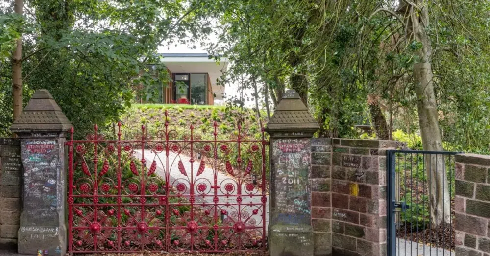 Liverpool's Strawberry Field Gates and Gardens in October